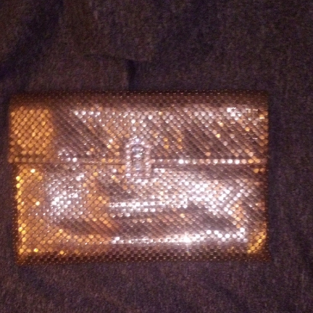 Antique Elegant Gold Clutch Bag
